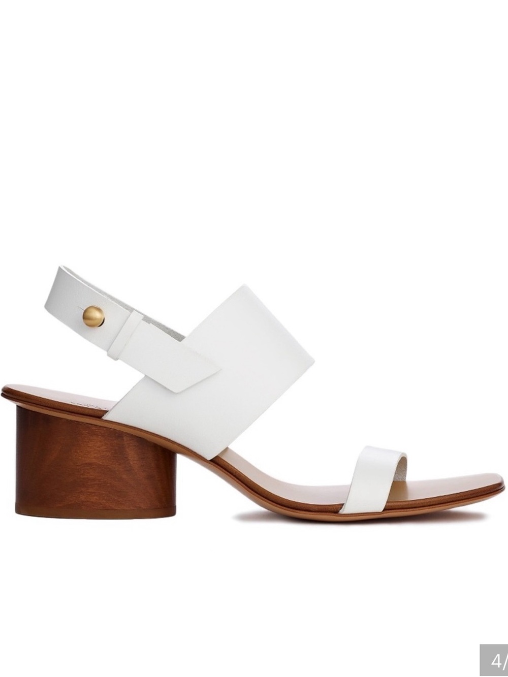 rag and bone city sandal White US 7.5